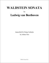 Waldstein Sonata Orchestra sheet music cover